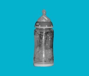 baby-bottle-blue-background